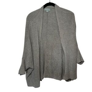 Barefoot Dreams CozyChic Lite Ribbed Shrug Open Front Cardigan Sweater!